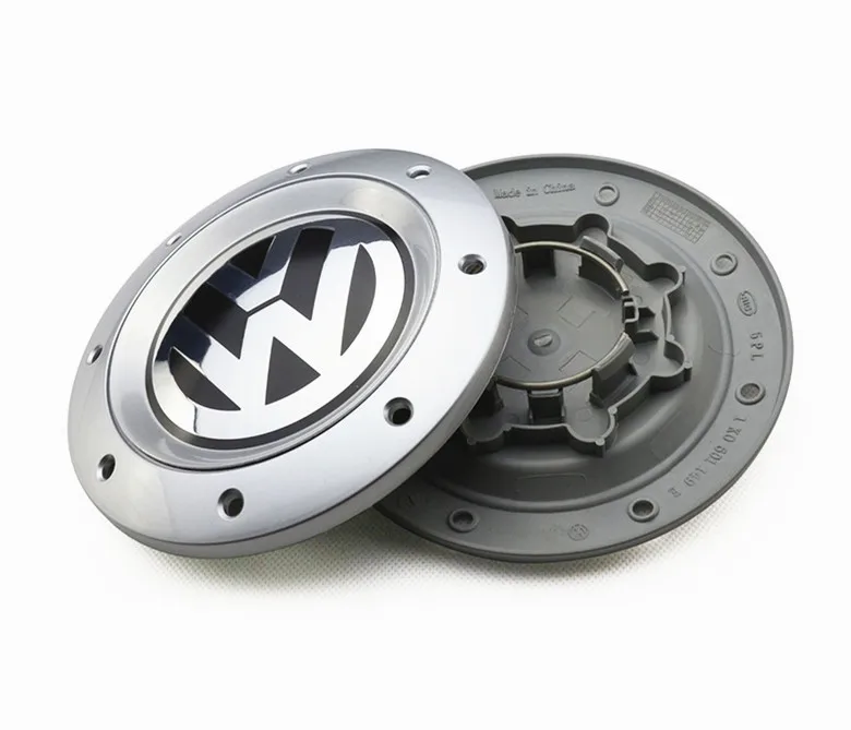 4X Volkswagen Nabendeckel Radkappen XW0609-15 - Image 4