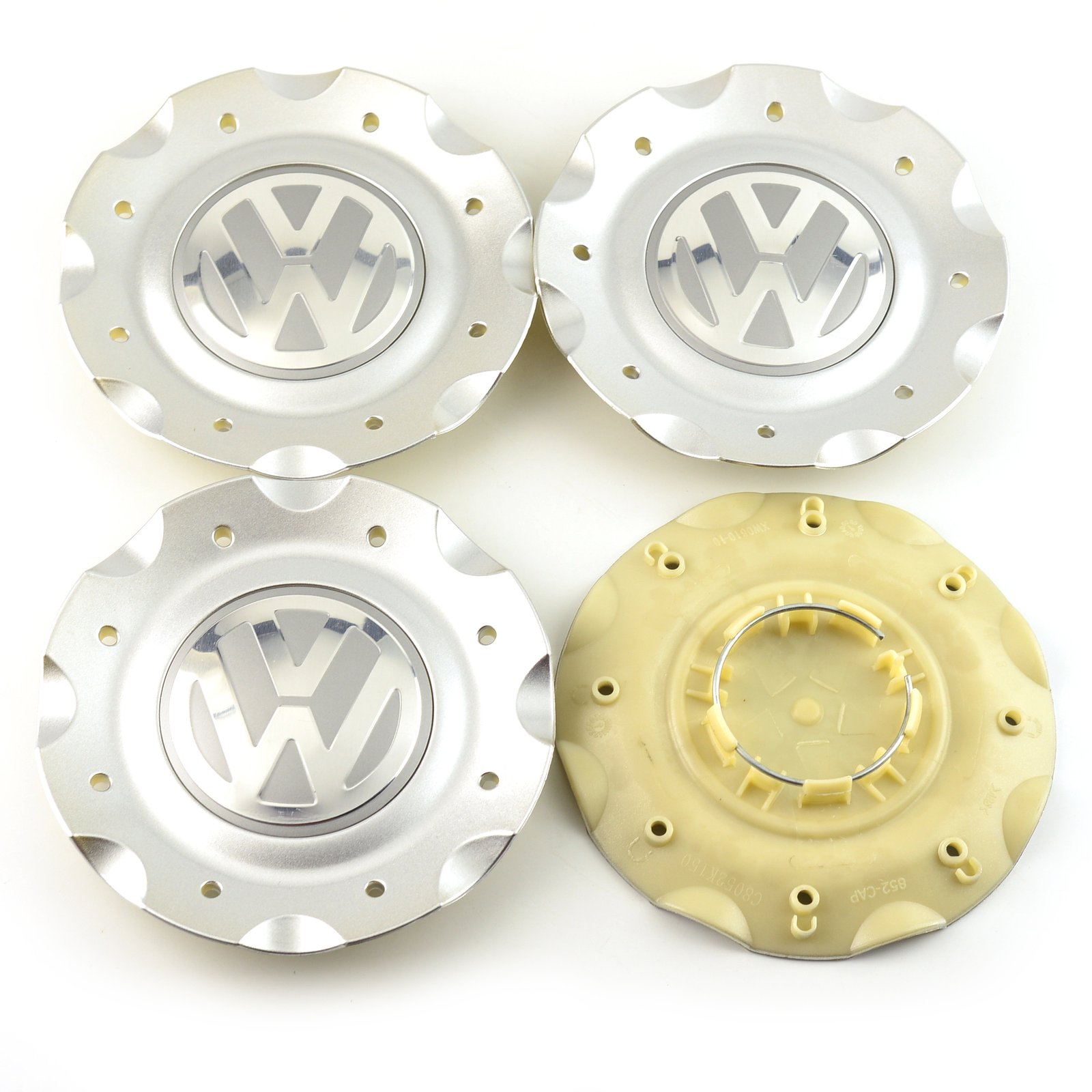 4X Volkswagen Nabendeckel Radkappen c8052k150