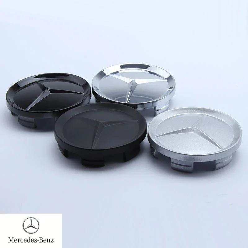 4 Stück 75mm Radnabenabdeckung Mercedes-Benz Nabendeckel - Image 8