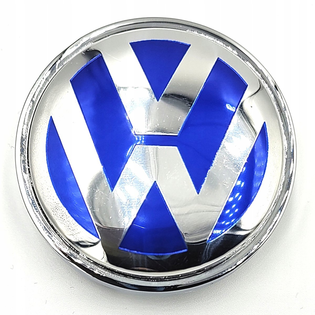 4X Volkswagen 65mm Nabendeckel Radkappen 3B7601171 Blau - Image 3