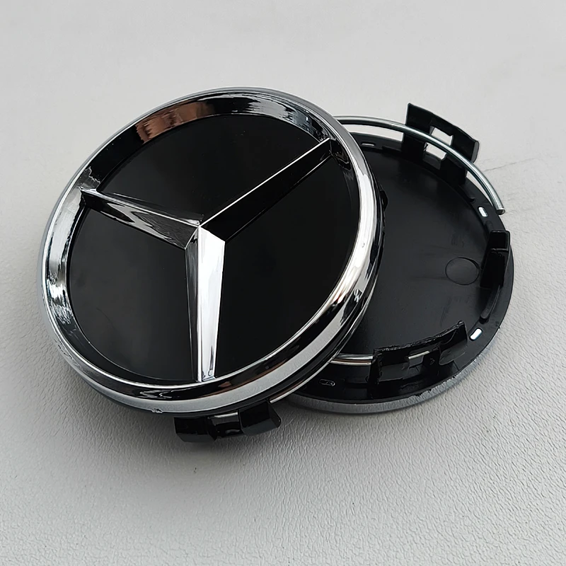 4 Stück 60mm Radnabenabdeckung Mercedes-Benz Nabendeckel - Image 3