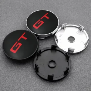 4X 60mm GT Nabendeckel Radkappen Universal