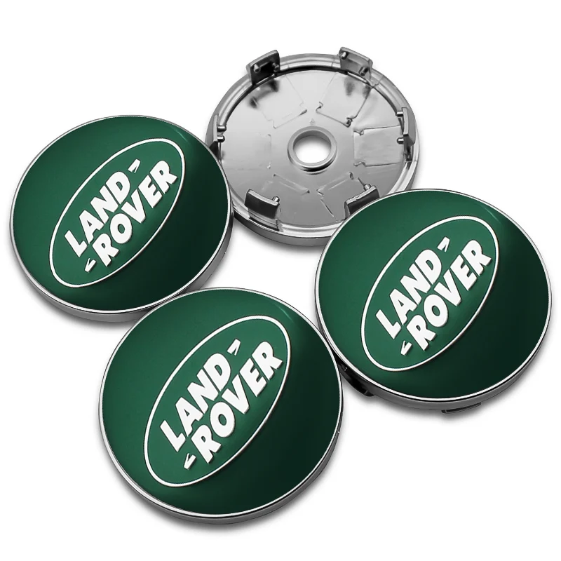 4x 60mm Land Rover Nabendeckel Radkappen Discovery Defender - Image 4