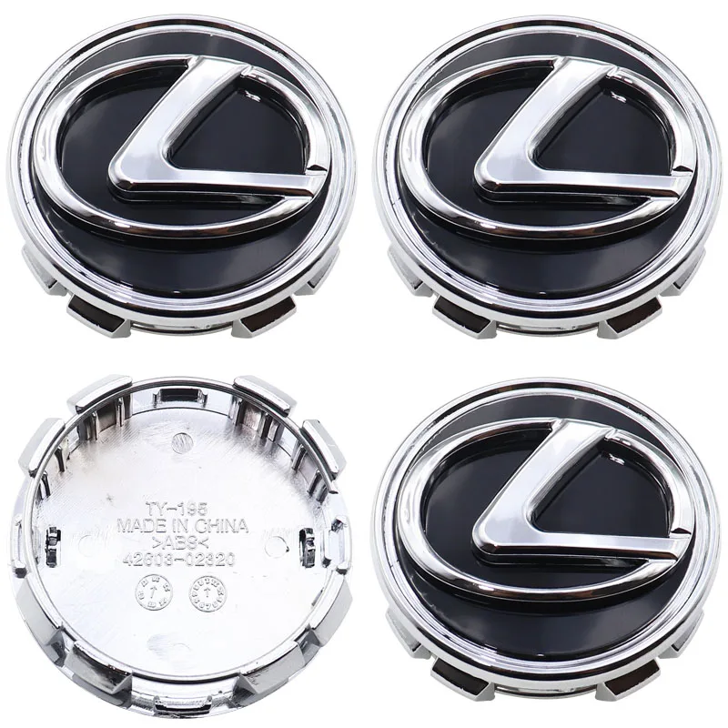 4 Stück neues 62mm Lexus Nabenkappe 3DAutoemblem Radmitte - Image 3
