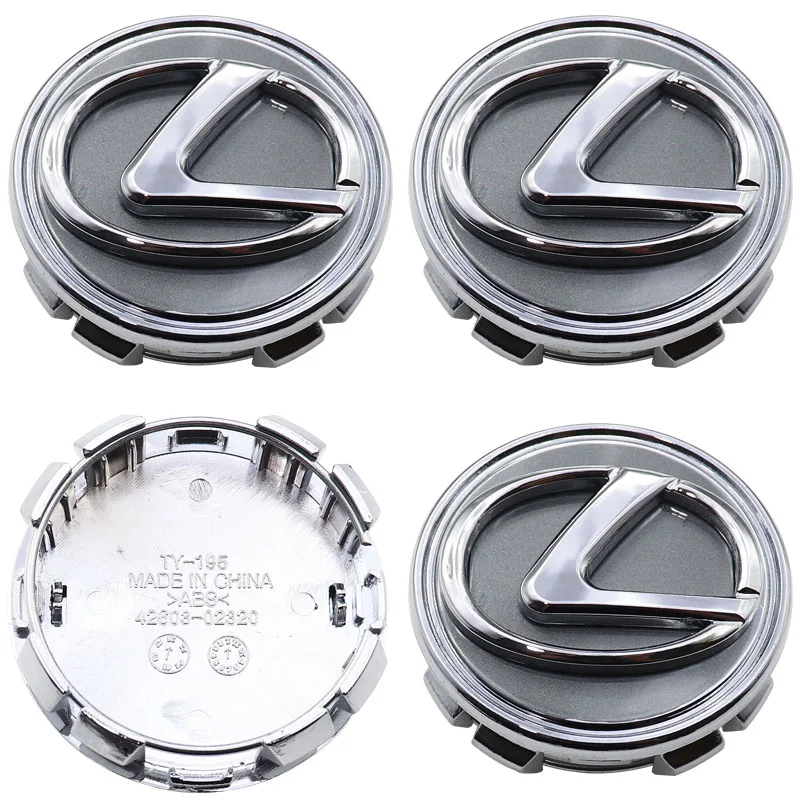 4 Stück neues 62mm Lexus Nabenkappe 3DAutoemblem Radmitte - Image 2