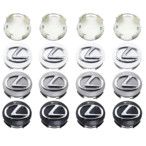 4 Stück 62mm Lexus Nabenkappe Nabendeckel Radkappen alter Stil