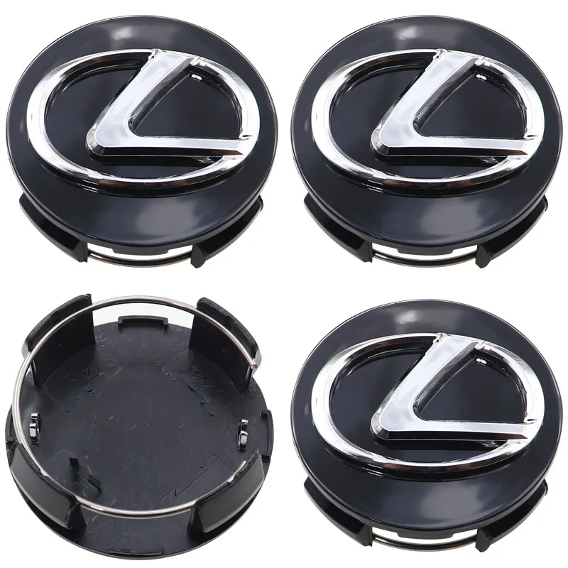 4 Stück 62mm Lexus Nabenkappe Nabendeckel Radkappen alter Stil - Image 5