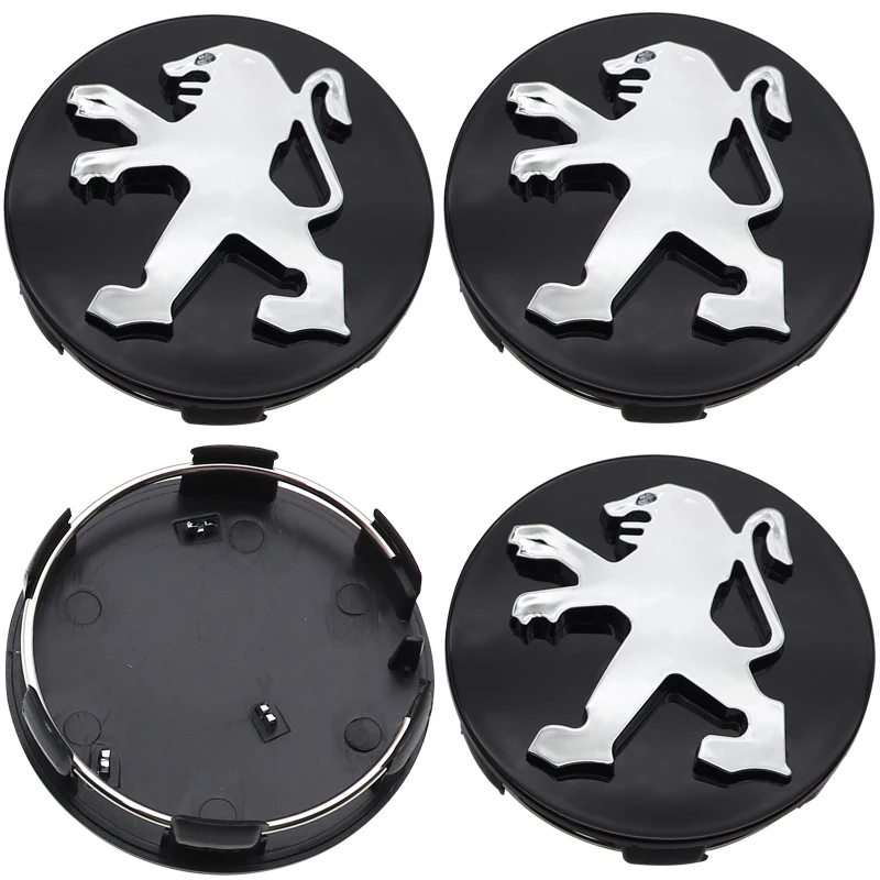 4X Peugeot 60mm Nabendeckel Radkappen RCZ - Image 5