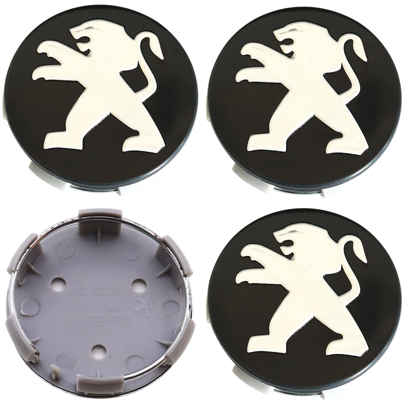 4X Peugeot 60mm Nabendeckel Radkappen RCZ - Image 4
