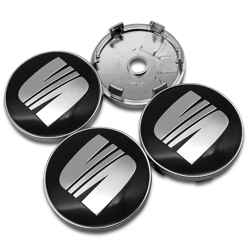 4x Seat 60mm Nabendeckel Radkappen Leon Cupra FR - Image 5