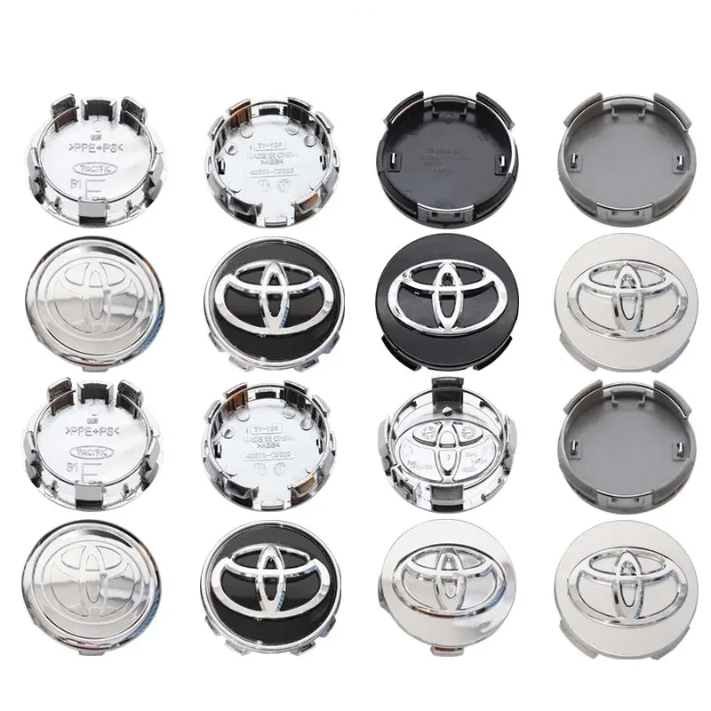4X 62mm Toyota Nabendeckel Radkappen Corolla, Highlander, neuer RAV4