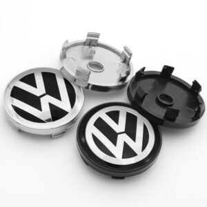 4X 60mm Volkswagen Nabendeckel Radkappen