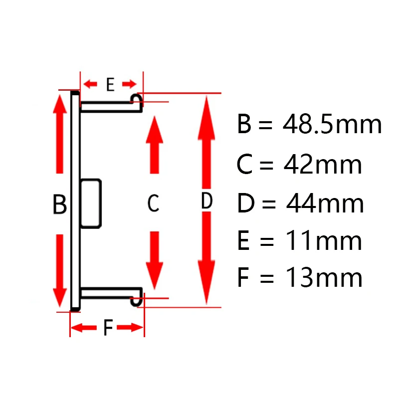 4X 49mm Nabendeckel Radkappen - Image 2