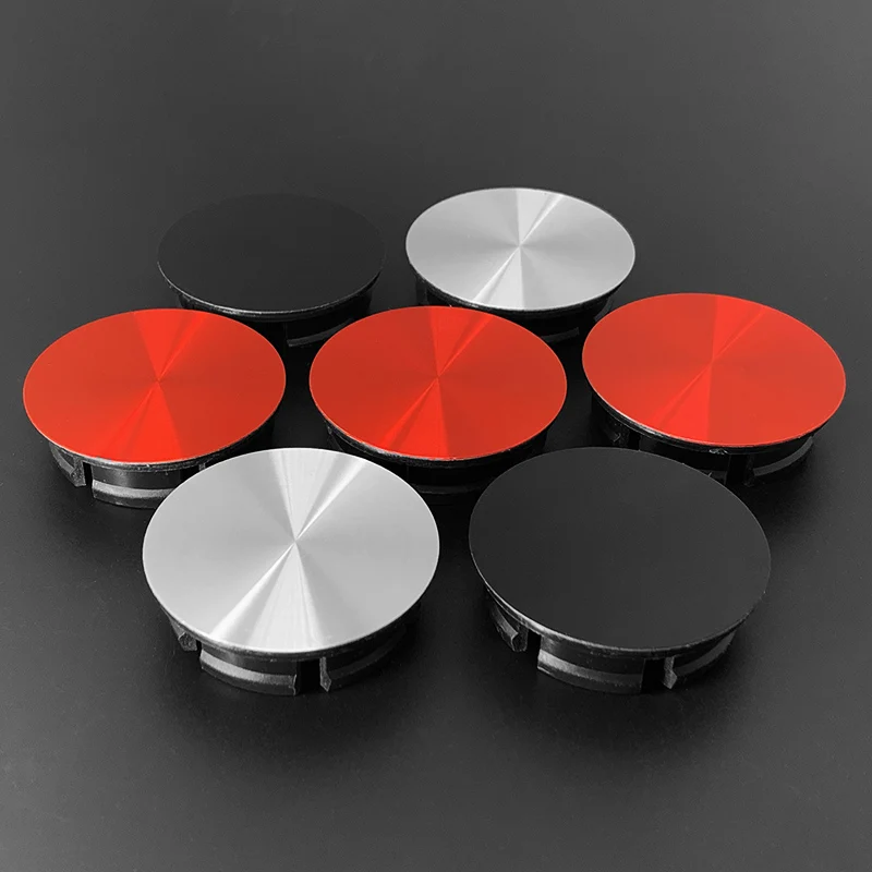 4X 50mm Nabendeckel Radkappen