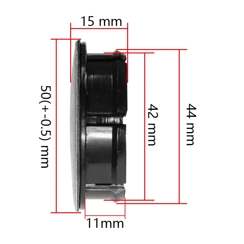 4X 50mm Nabendeckel Radkappen - Image 5