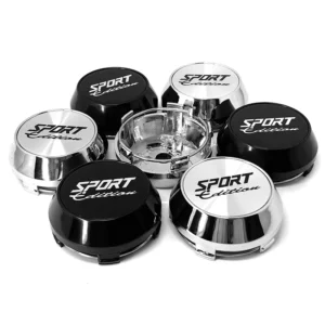4X 60mm Nabendeckel Radkappen Sport