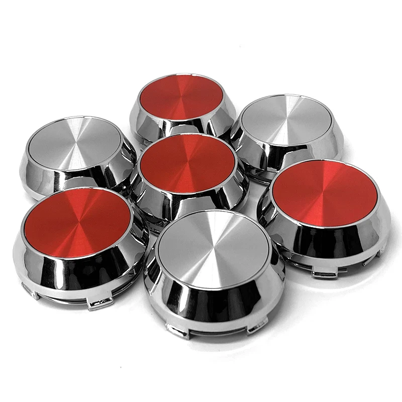 4X 60mm Nabendeckel Radkappen