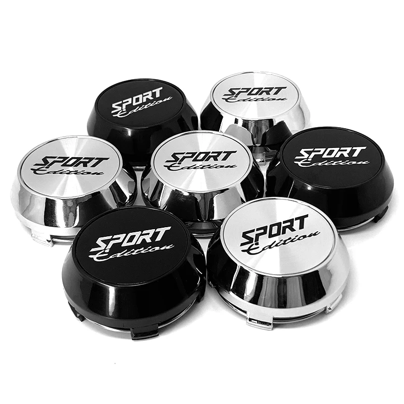 4X 60mm Nabendeckel Radkappen Sport - Image 2